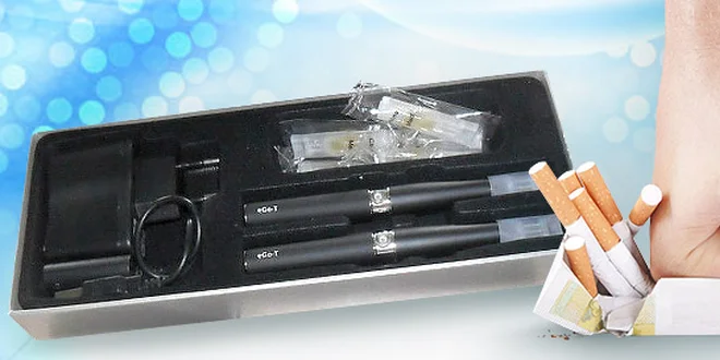 Dve elektronické cigarety eGO-C  alebo eGo-F