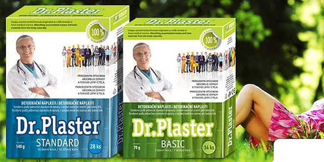 Detoxikačné náplati Dr.Plaster