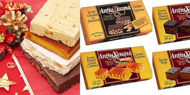 800 g luxusních španělských delikates - turrónů