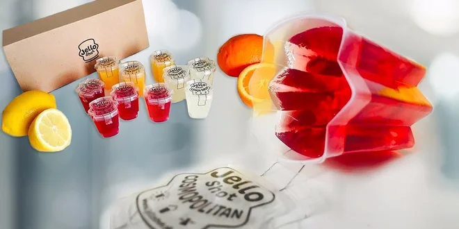 JELLO SHOT - a party môže začať! Vodka box (8 x shot + 2 zdarma)