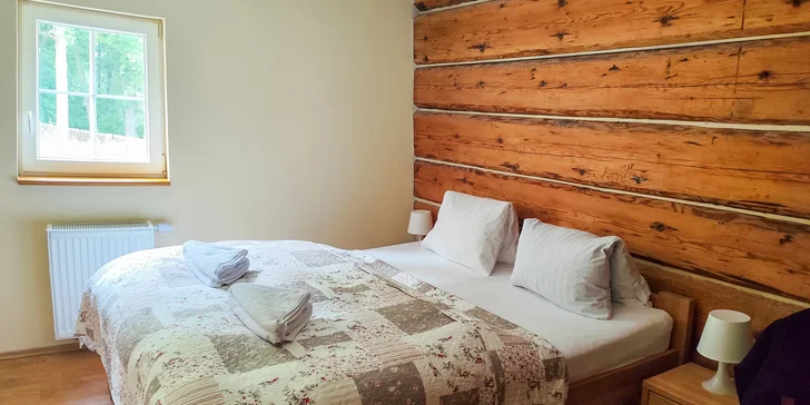 Připravený pro vás bude pokoj nebo apartmán pro 2 až 6 osob.