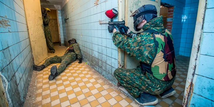 Paintball, airsoft, laser game či NERF v Prievidzi: adrenalín na 2 hodiny pre jednotlivcov aj skupiny