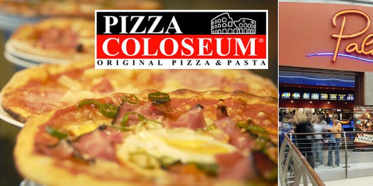 450 Kč za pravou Itálii v restauracích Pizza Coloseum a k tomu 2 lístky do Palace Cinemas dle vlastního výběru! Výborná večeře a kino ve dvou, ideální kombinace pro konec týdne!