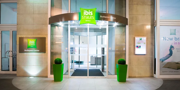 Vaším domovom sa stane Hotel Ibis Styles Budapest Center***, ktorý sídli priamo v centre mesta.