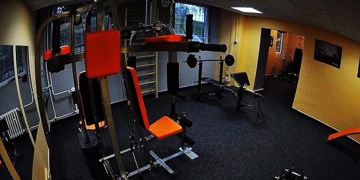 V cene máte aj voľný vstup do fitness. 