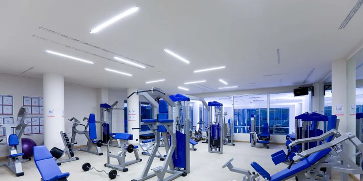 Vstup do fitness je zadarmo.