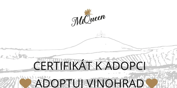 Dárek, který potěší celý rok - k vinohradu získáte i certifikát.