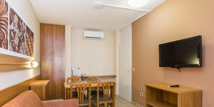 V apartmáne Superior a Premium sa pohodlne vyspia až 4 osoby.