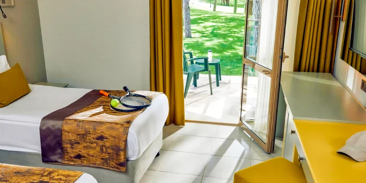 V nabídce hotelu najdete jak pokoje 2lůžkové, tak rodinné.