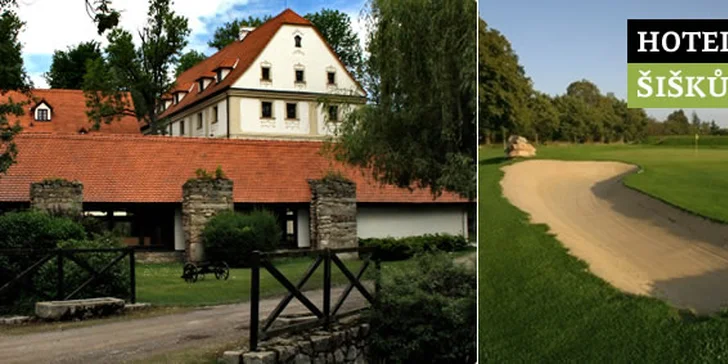 1199 Kč Golfový pobyt v Šiškově Mlýně za cenu golfového fee! V ceně nocleh se snídaní, fee za golfové hřiště, bazén, fitness, tenis a sauna. Golfový zážitek se slevou 60%!