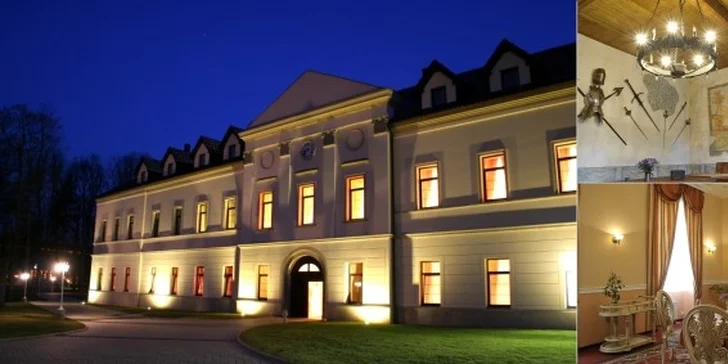 Jen 1945 Kč za noc pro DVA v pohádkových prostorách zámku Kamenný Dvůr. Dobové interiéry, zámecké zahrady a slavnostní večeře o 4 chodech dodají Vašemu pobytu jedinečný rozměr romantiky. Sleva 50%