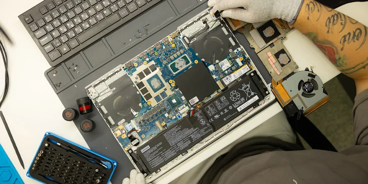 Servis notebookov: čistenie chladenia alebo inštalácia systému Windows