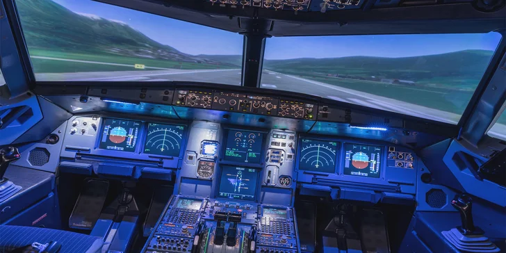 Zkuste si být pilotem: 60 minut řízení letadla se simulátorem Volatus