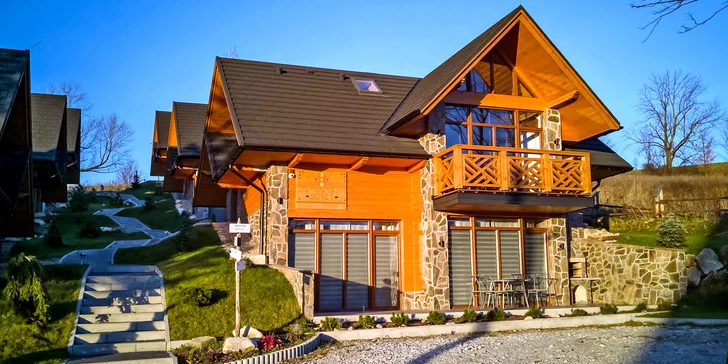 Relax až pro 6 osob v luxusních domcích v Zakopaném s výhledem na Tatry