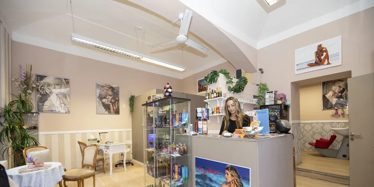 V salónu pracují s produkty německé kosmetické značky Janssen Cosmetics. 