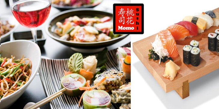 Zaplaťte jen 299 Kč a ochutnejte cokoliv z nabídky Sushi v hodnotě 600 Kč. Pronikněte do tajů japonské kuchyně s Momo Sushi s 50% slevou!