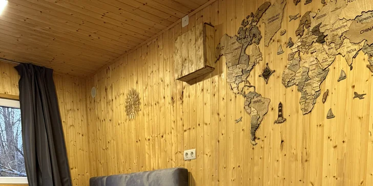 Nechýba ani kúrenie či klimatizácia, vďaka ktorým si pohodu v domčeku môžete dopriať kedykoľvek počas roka.