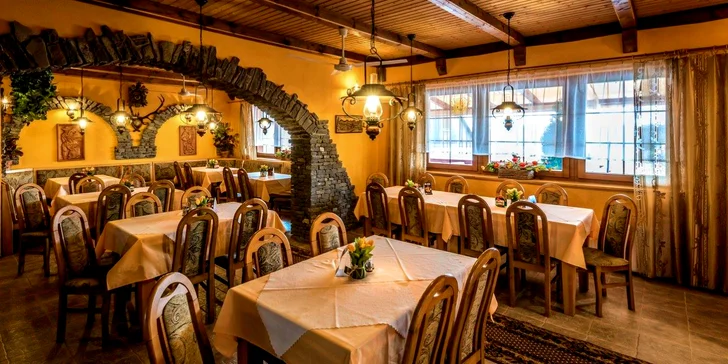Vychutnejte si pobyt v Tatrách se snídaní či polopenzí, která se podává v místní restauraci.