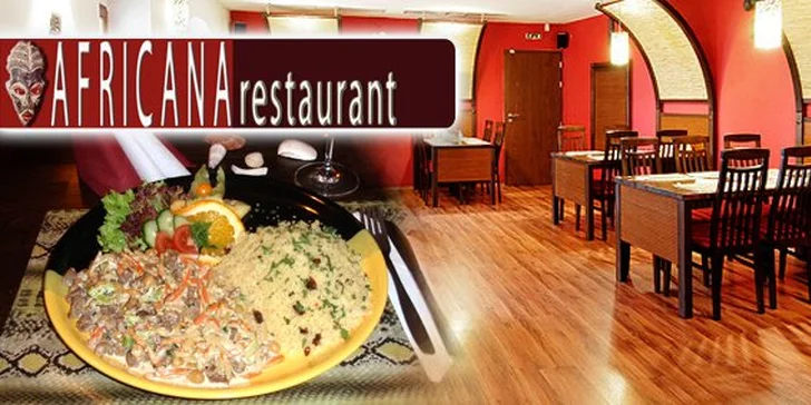 199 Kč za africké menu pro 1 osobu v restauraci v centru Brna. Jehněčí kostky Ghana, kuskus a africké víno s 50% slevou.