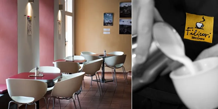 240 Kč za veškerý sortiment v hodnotě 400 Kč v Café MEZZANINE, v kavárně oceněné prestižním italským certifikátem. Ochutnejte výjimečnou chuť kávy a ušetřete až 40%!