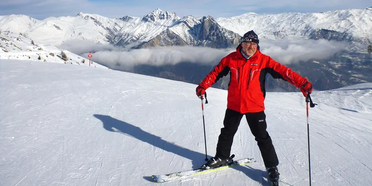 Skipas využijete na víc než 60 km sjezdovek.