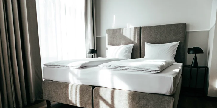 Ubytujete se v moderních apartmánech pro  1, 2, 4 nebo až 5 osob. 