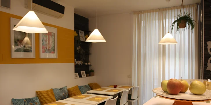 Snídaně se podávají v hotelu formou bufetu.