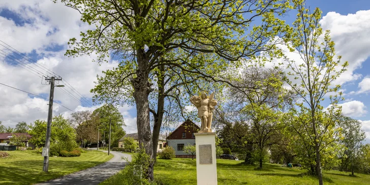 Okolí penzionu vám dopřeje plnohodnotný odpočinek.