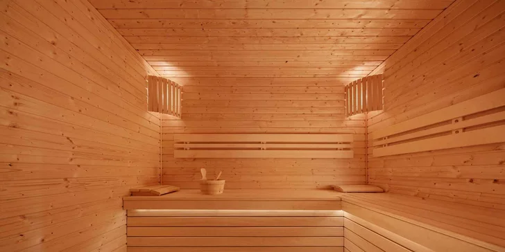 ... sauna a vířivka. 