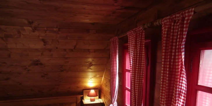 Pohodlně se tu ubytuje až 8 lidí.