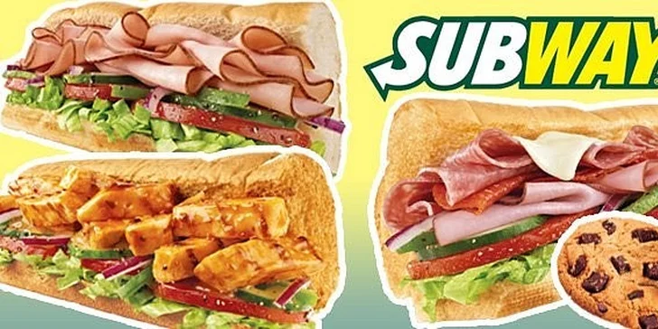 99 Kč za DVA libovolné 15cm sendviče a DVĚ cookies v Subway Olympia Brno. Ty nejčerstvější sendviče ve městě s až 51% slevou.