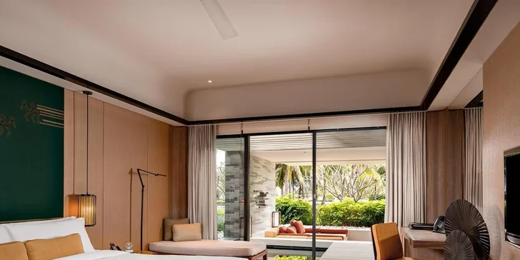 Pokoje Ocean View nabízí balkon s výhledem na oceán, pokoje Garden View vás okouzlí terasou s výhledem do zahrady. 

