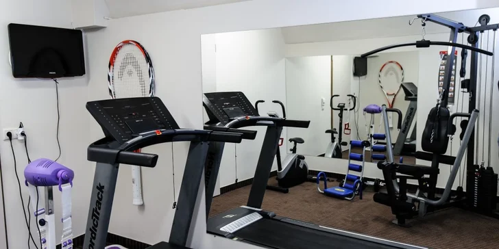 Také fitness máte volně k dispozici.