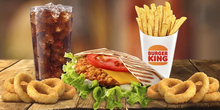 Voucher na 1 + 1 menu zdarma v Burger Kingu: Crispy chicken nebo Steakhouse