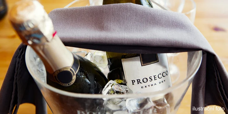 Na zdraví i dobré chutnání si připijete proseccem. 