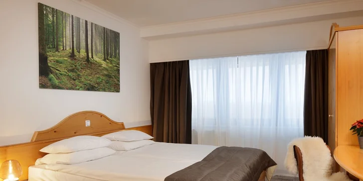 V izbách nájdete kúpeľňu, TV, Wi-Fi pripojenie, telefón, trezor a minibar.