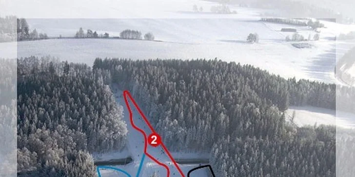 Do skiareálu Hlinsko to máte kousek.