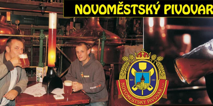 Jen 39 Kč za 2 litry piva, které si sami čepujete přímo na stole. Vybírat můžete ze 3 druhů výborného kvasnicového ležáku Novoměstského pivovaru. Sleva 80%!