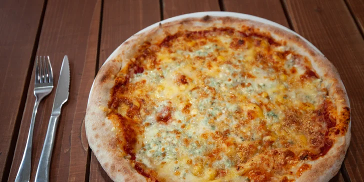 Pizza 4 druhy syra