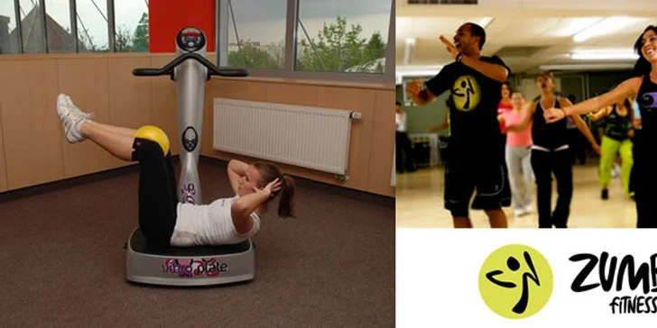 Jen 199 Kč za 2 lekce Vibro Plate nebo 3 lekce Zumby ve Wellness centru Barrandov. Raději se protančíte k ladným křivkám se Zumbou nebo zformujete tělo s Vibro Plate? Sleva až 60%!