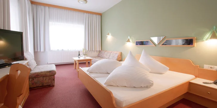 Ubytujete se ve 3* Hotelu Alpenfriede v údolí Pitztal. 