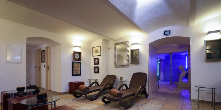 Odpočinete si v relaxační zóně.