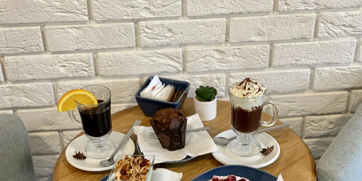 V nabídce bývají také nadýchané muffiny. 