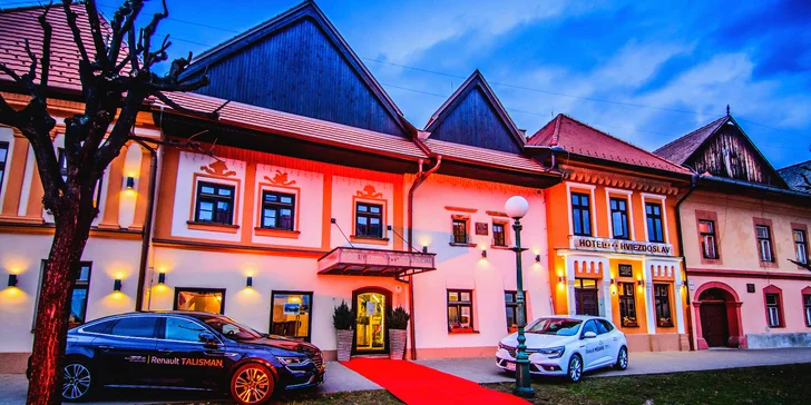 Hotel leží v srdci malebného městečka Kežmarok. 