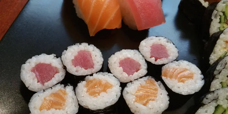 U sushi záleží hlavně na čerstvosti surovin.