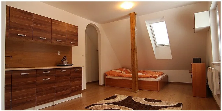 Ubytováni budete v nově vybudovaných nekuřáckých apartmánech 