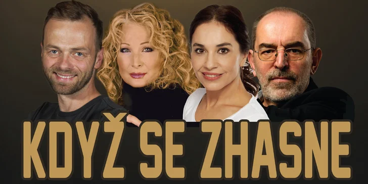 Letní scéna Harfa: vstupenka na představení Když se zhasne