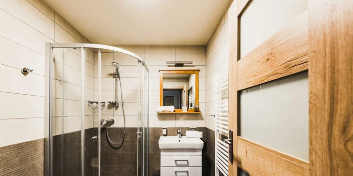 Apartmán Modrava - koupelna