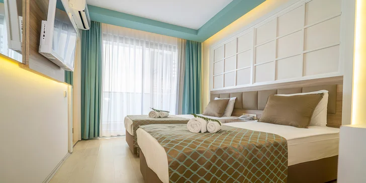 Kleopatra Life Hotel**** v srdci turecké Alanye vám nabídne kombinaci moderního komfortu a relaxace.