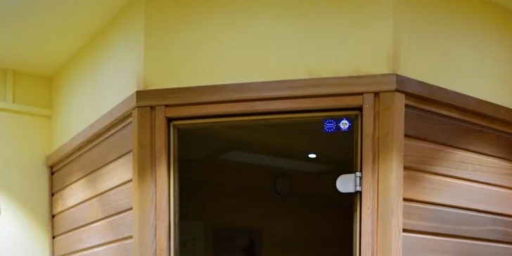 A také si parádně odpočinete, třeba v infrasauně.